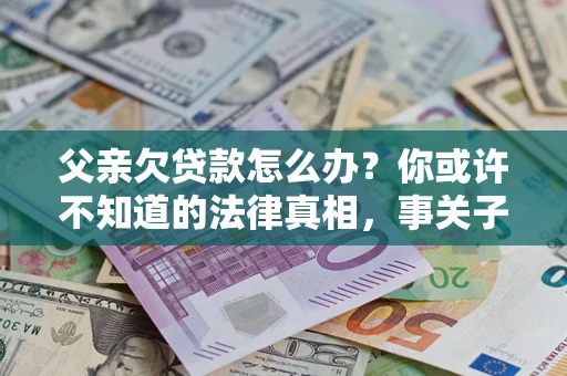 北京父亲欠贷款怎么办？你或许不知道的法律真相，事关子女未来
