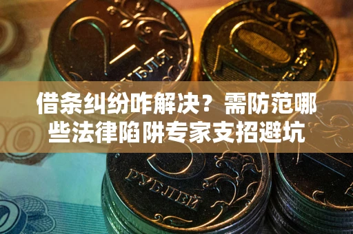 北京借条纠纷咋解决？需防范哪些法律陷阱专家支招避坑