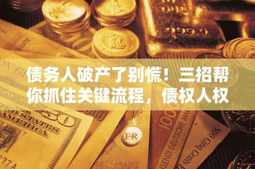 北京债务人破产了别慌！三招帮你抓住关键流程，债权人权益不再缩水
